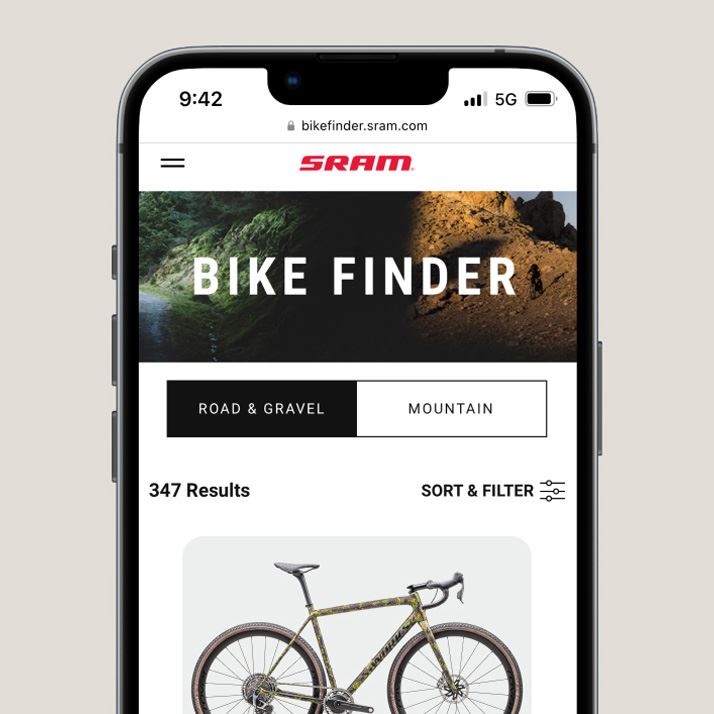 SRAM AXS Bike-Finder