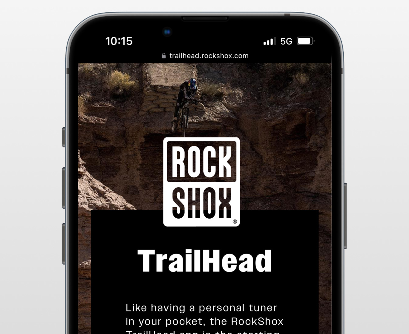 Trailhead App RockShox