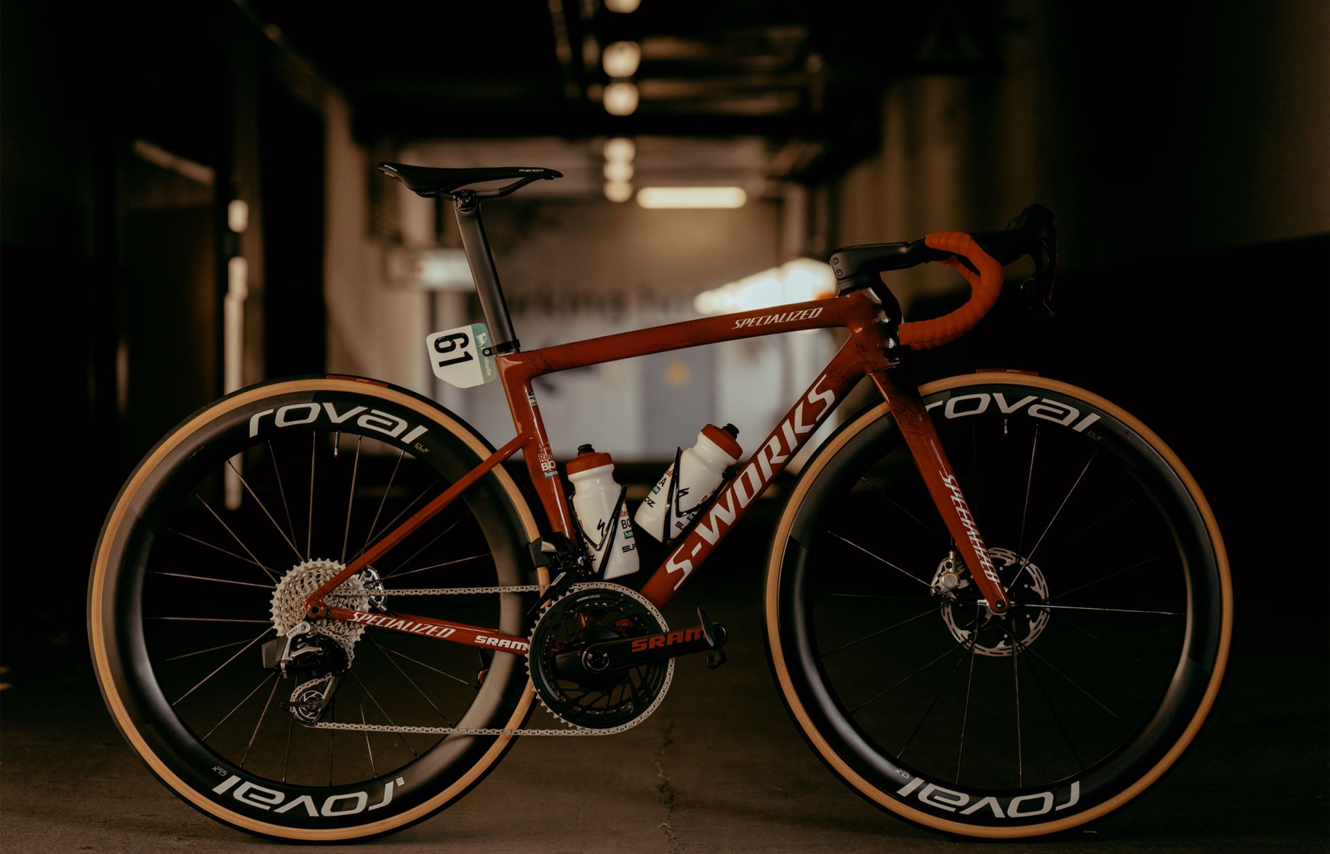 Primoz Roglic's Specialized Tarmac SL8 for La Vuelta