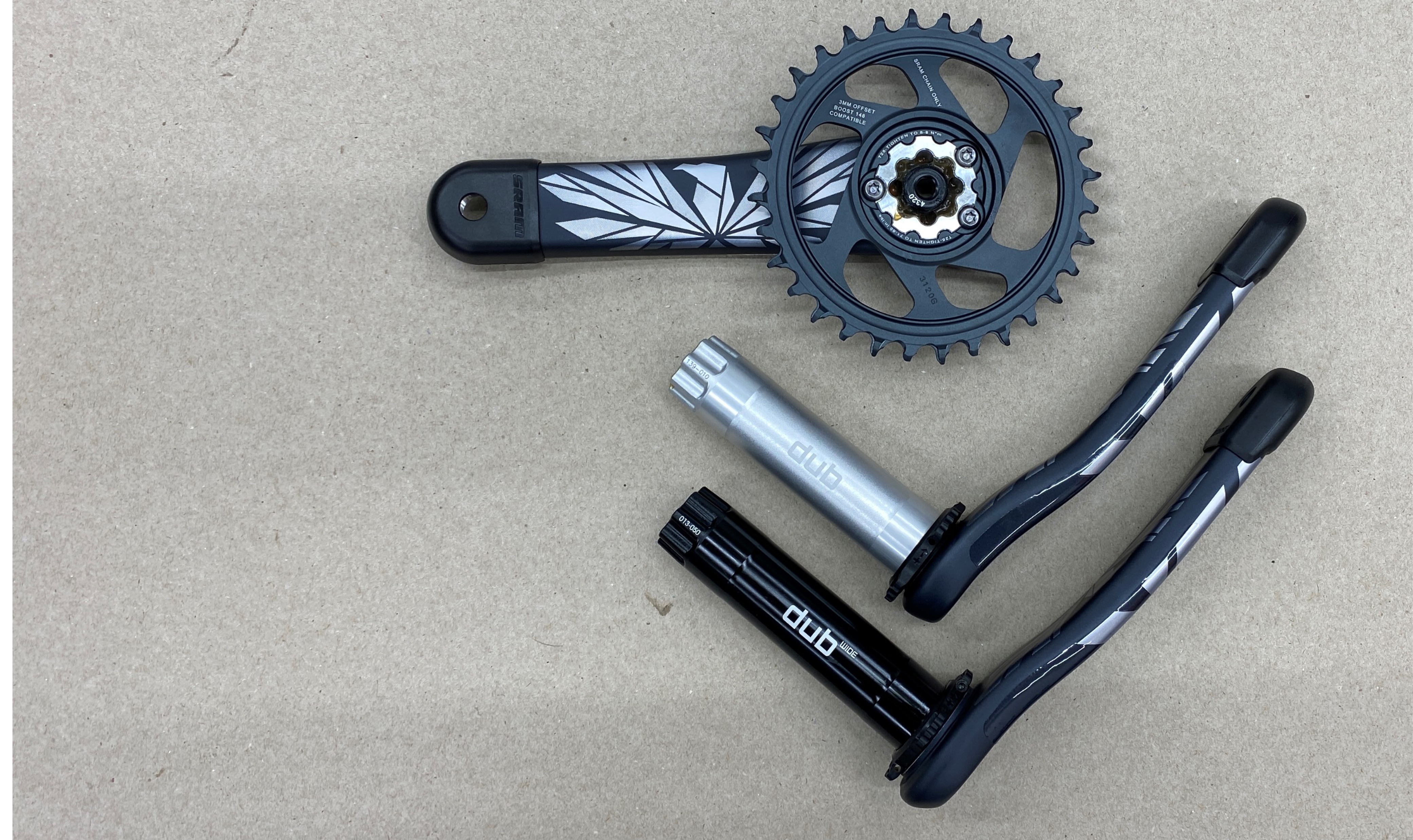 Sram dub on sale crank arms