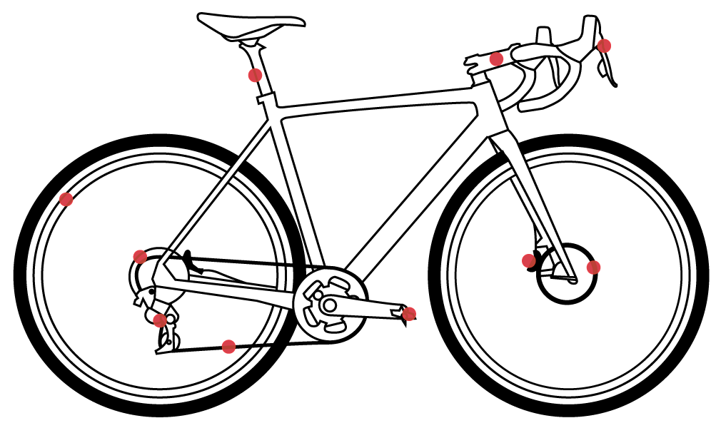 Pièces détachées vélo et produits d'entretien cycle 